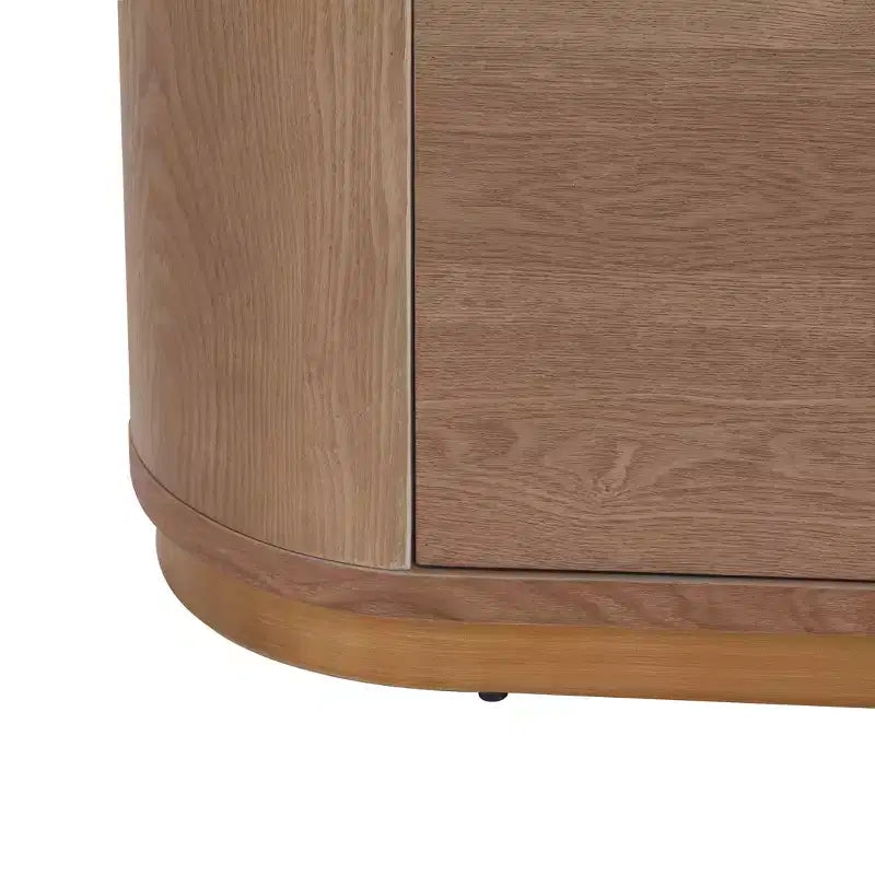 Buffet/Bahut moderne de 148 cm avec 4 portes et étagères réglables