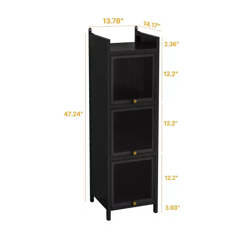 Meuble de rangement moderne à 3 ou 4 niveaux, sur pied, pour salle de bain, salon, chambre et cuisine