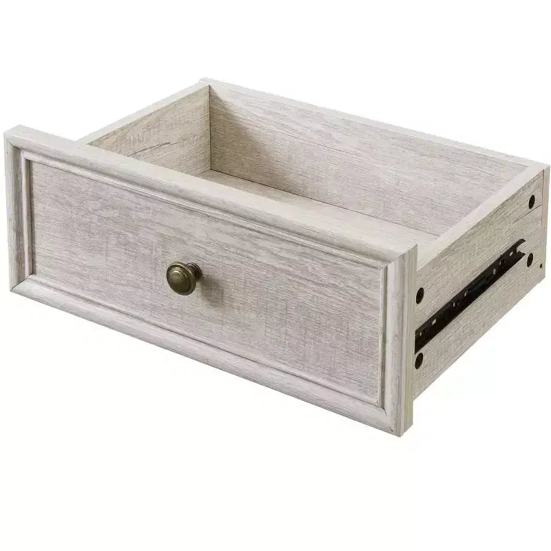 Meuble de rangement haut moderne avec portes et étagères en verre - Buffet autoportant avec tiroir pour salon, cuisine, salle à manger et bureau