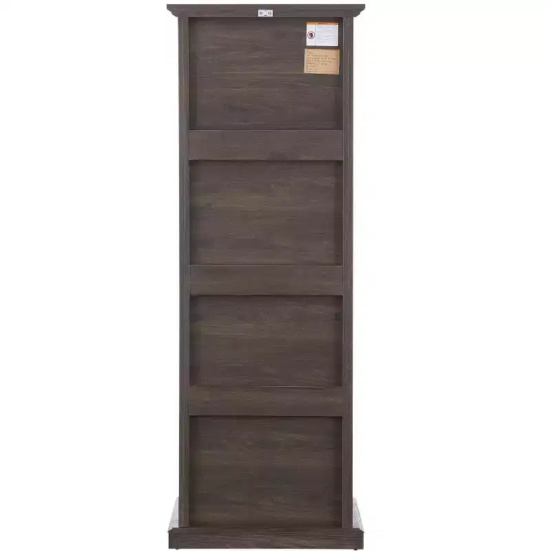 Meuble de rangement haut moderne avec portes et étagères en verre - Buffet autoportant avec tiroir pour salon, cuisine, salle à manger et bureau