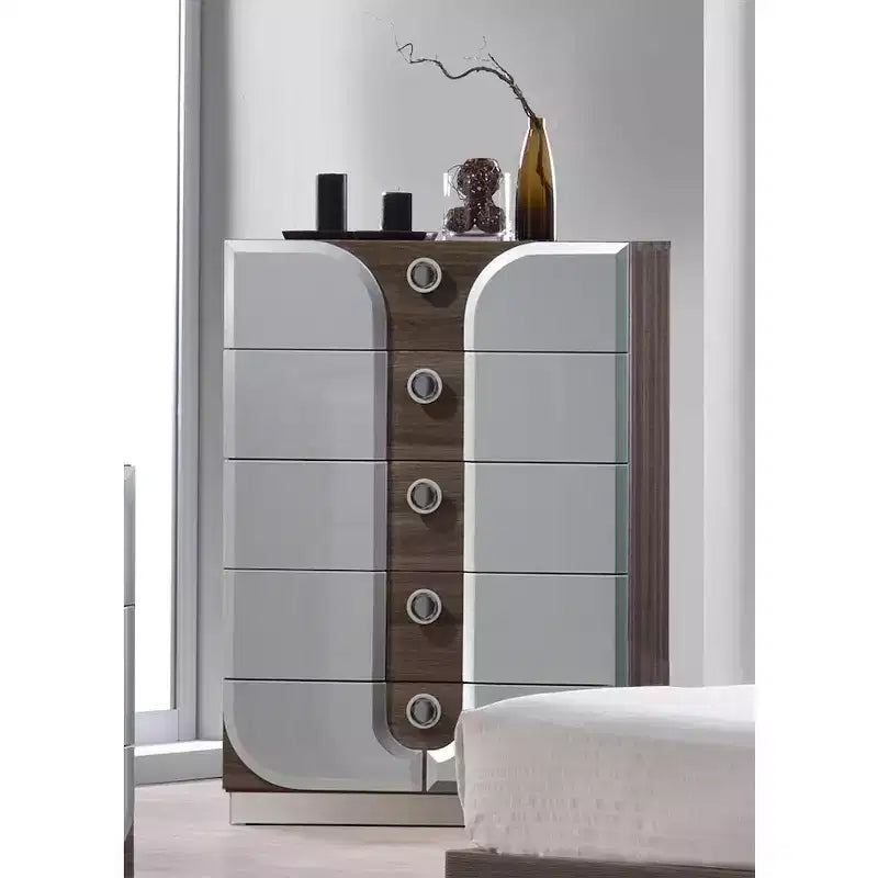 Chintaly Imports, Commode moderne à 5 tiroirs