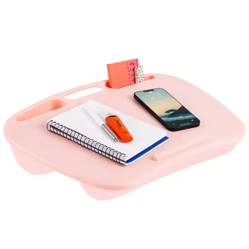 Pupitre d'ordinateur portable avec double coussin de soutien