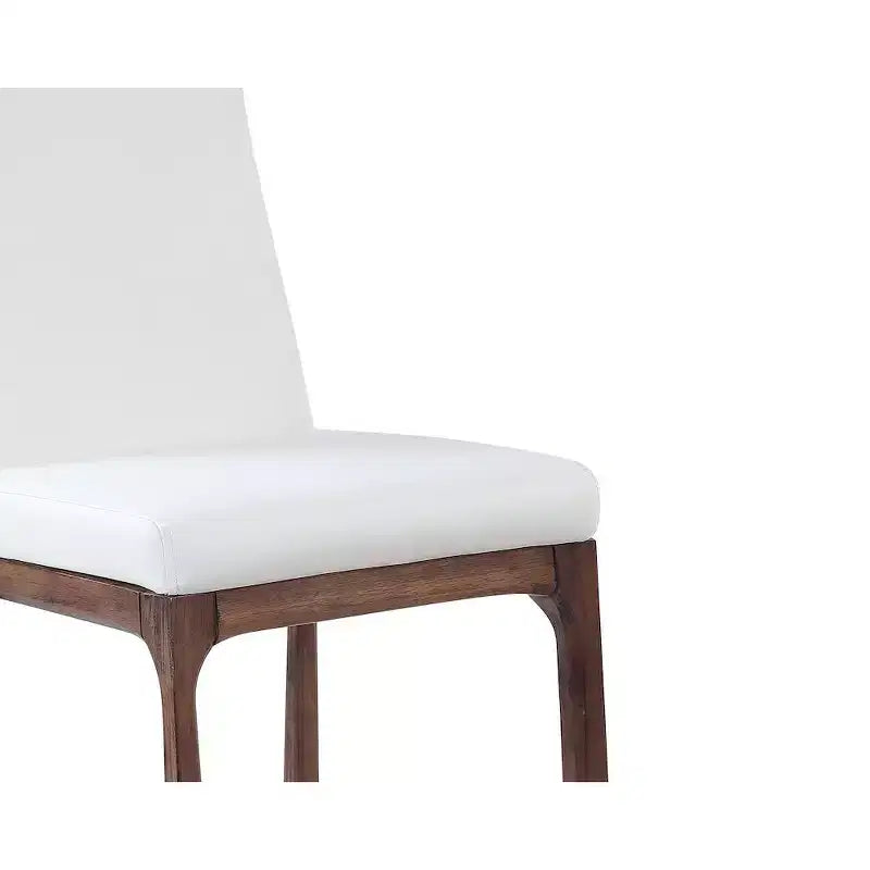 Tabouret de comptoir moderne avec base en bois massif
