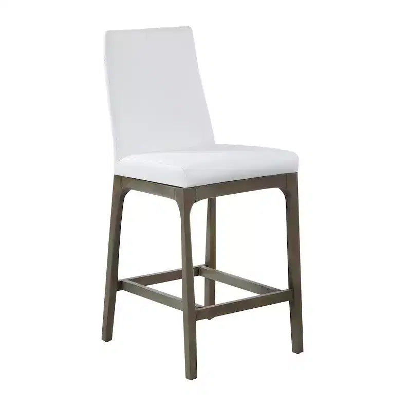 Chintaly Imports,Modern Counter Stool Solid Wood Base