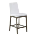 Chintaly Imports,Modern Counter Stool Solid Wood Base