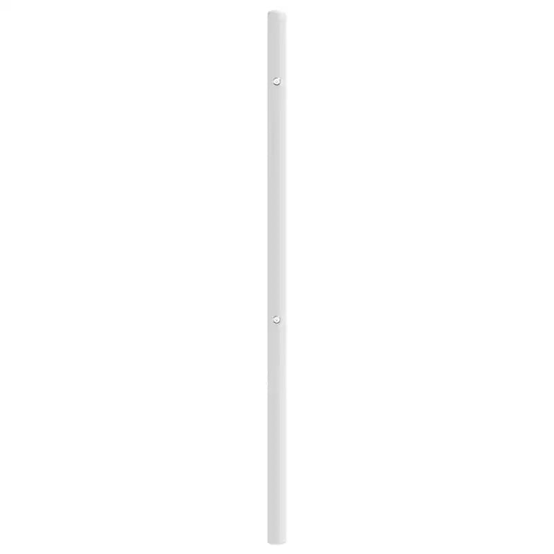 Tête de lit en métal blanc de 35,4 pouces pour lits King Size