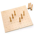 Rev-A-Shelf Pegboard Drawer Divider Organizer, Trim to Fit Wooden Kitchen Cabinet Storage Utensil, Pots & Dish Rack