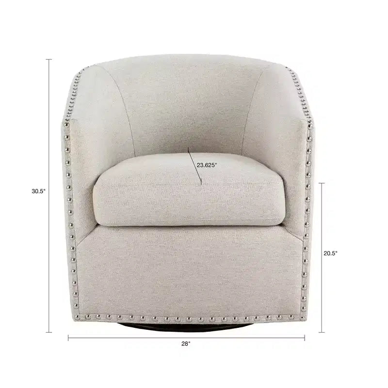 Fauteuil pivotant d'appoint