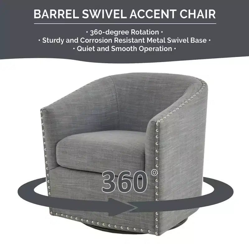 Fauteuil pivotant d'appoint