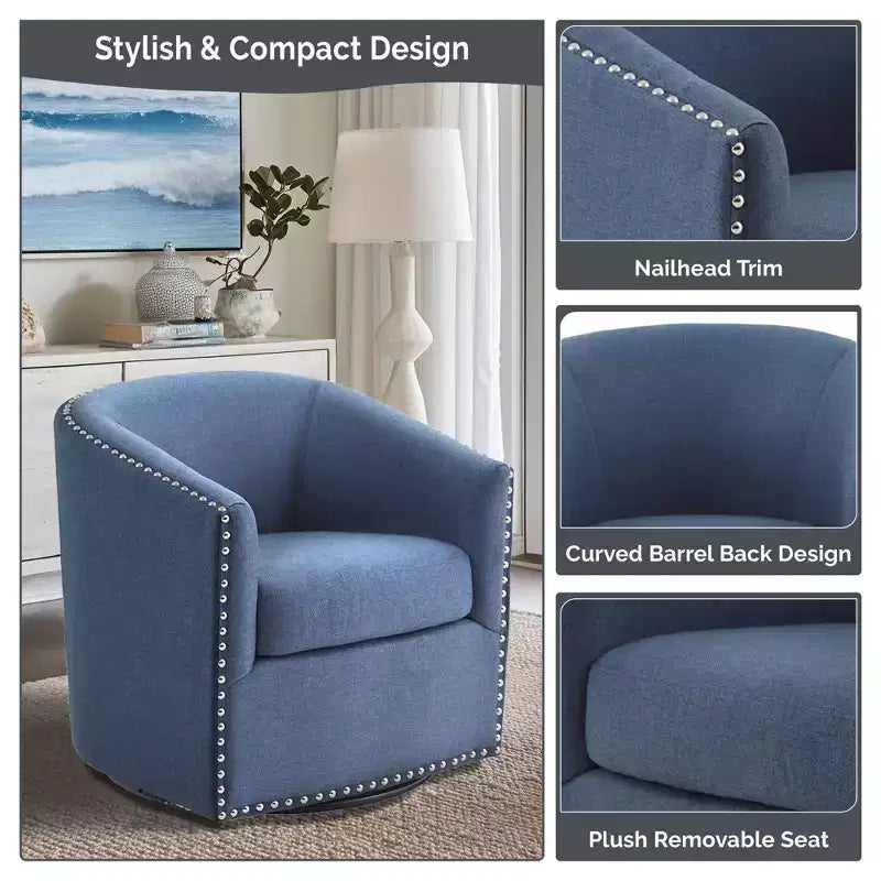 Fauteuil pivotant d'appoint