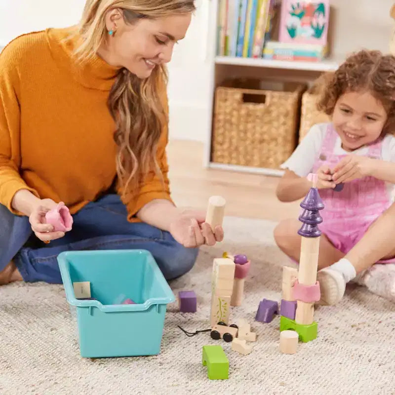 Armoire à 10 casiers avec bacs à façade incurvée, 5x2, Meubles pour enfants