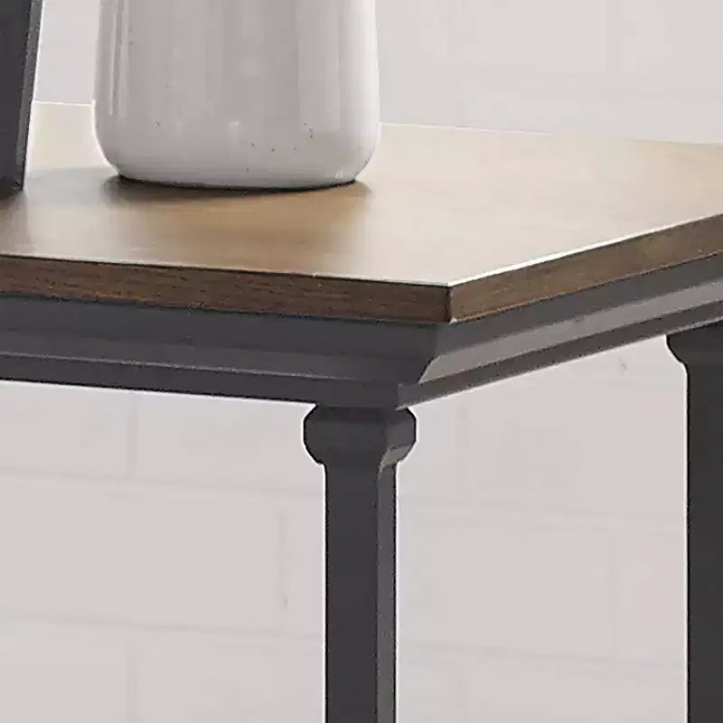 Table d'appoint avec étagère basse