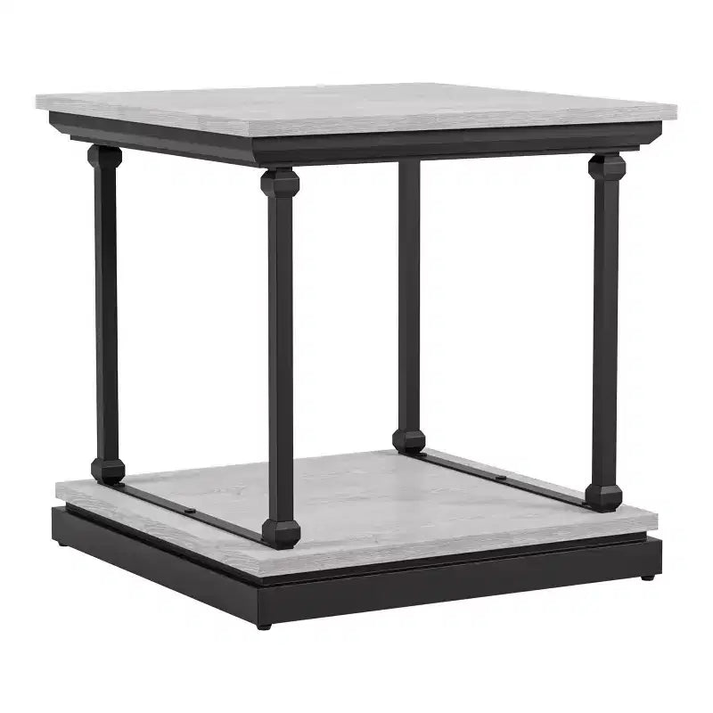 Table d'appoint avec étagère basse