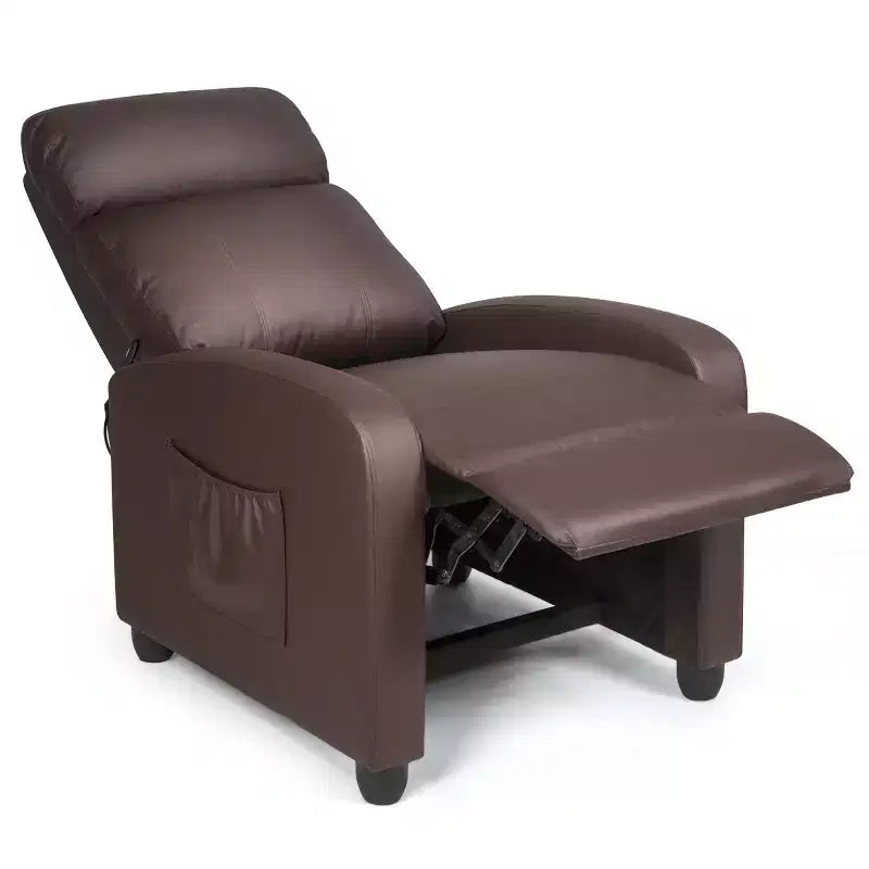 Fauteuil de massage inclinable, canapé simple ergonomique réglable avec assise rembourrée