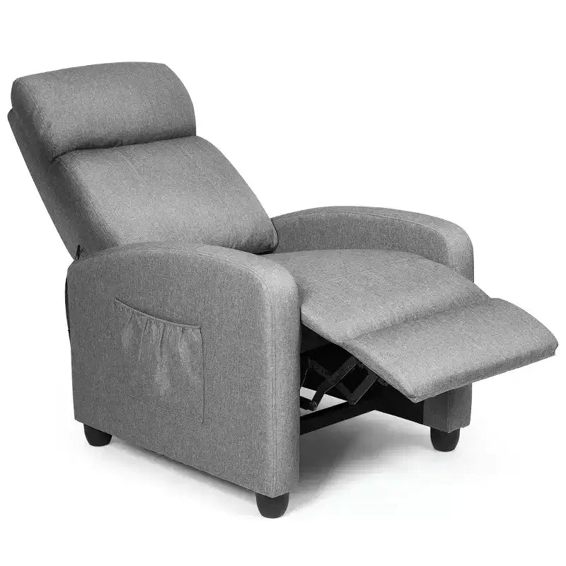 Fauteuil de massage inclinable, canapé simple ergonomique réglable avec assise rembourrée